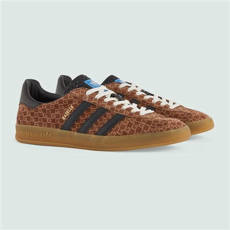 gucci gazelle brown|adidas x gucci jewelry.